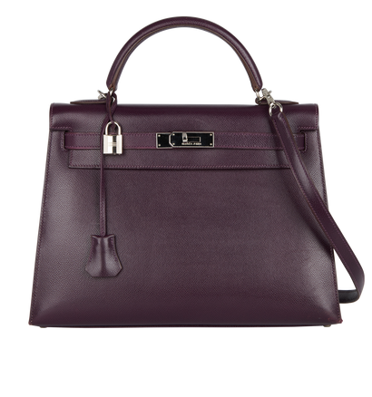 Kelly 32 In Anemone Epsom Leather, front view